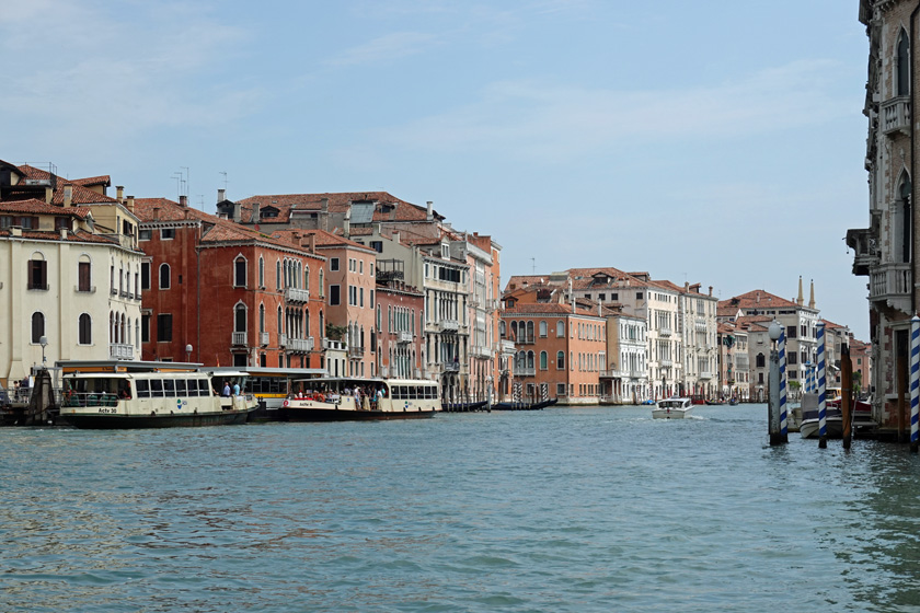 View Along the Grand Canal, Venice