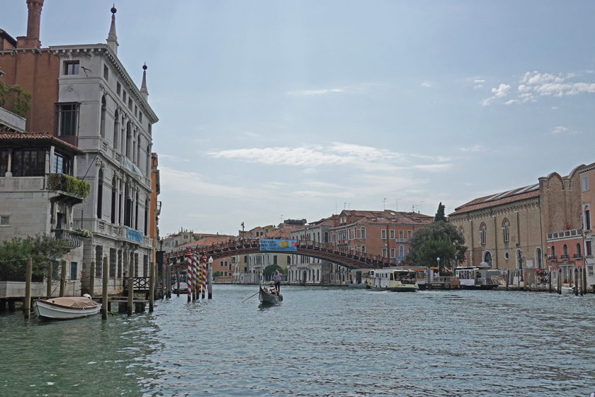 Gondola and Academy Bridge, Venice