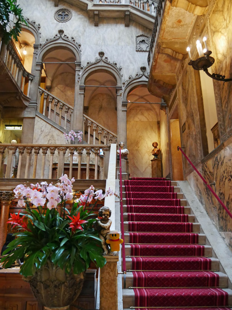 Lobby of Danieli Hotel, Venice