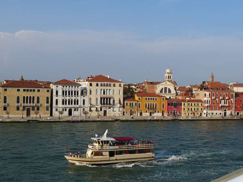 Venice Waterfront on Giudecca Canal