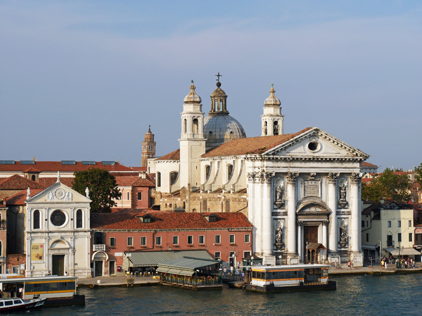 Santa Maria del Rosario Church on Giudecca Canal