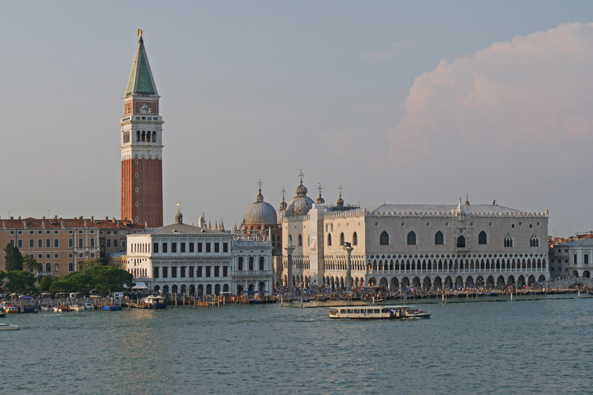 San Marco Campanile, Doge's Palace and Basilica de San Marco