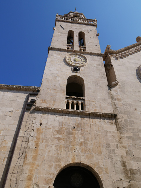 Clock Tower, St. Mark's Cathedral, Korcula