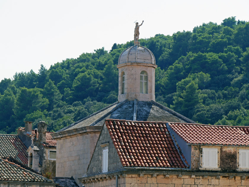 Dome of St. Justine's Church, Korcula