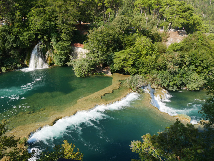 Waterfalls, Krka NP, Sibenic