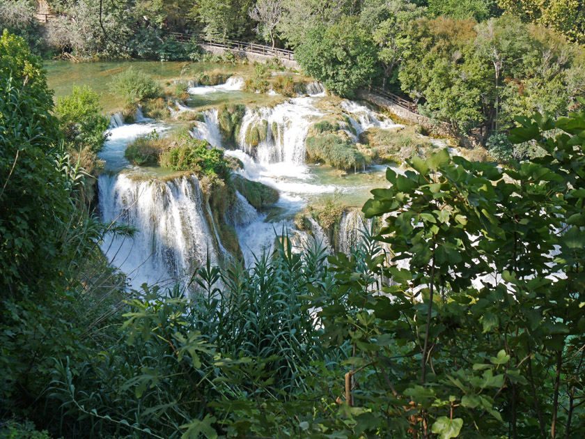 Waterfalls, Krka NP, Sibenic