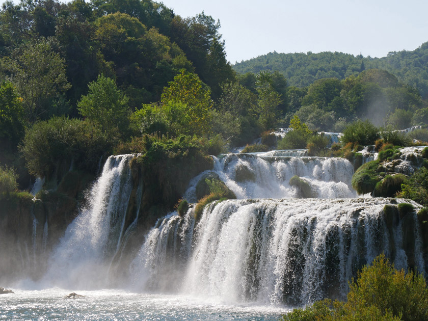 Roski Slap Waterfall, Krka NP, Sibenic