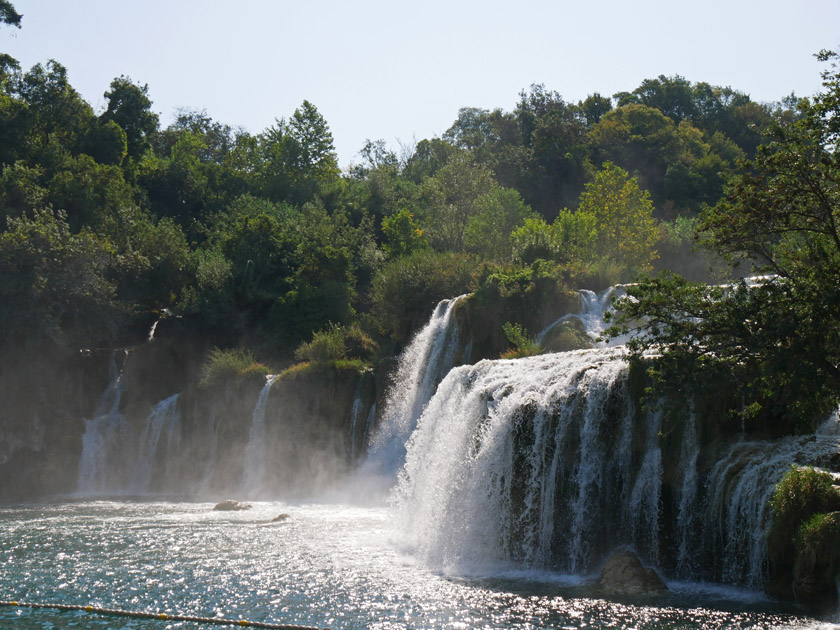 Roski Slap Waterfall, Krka NP, Sibenic