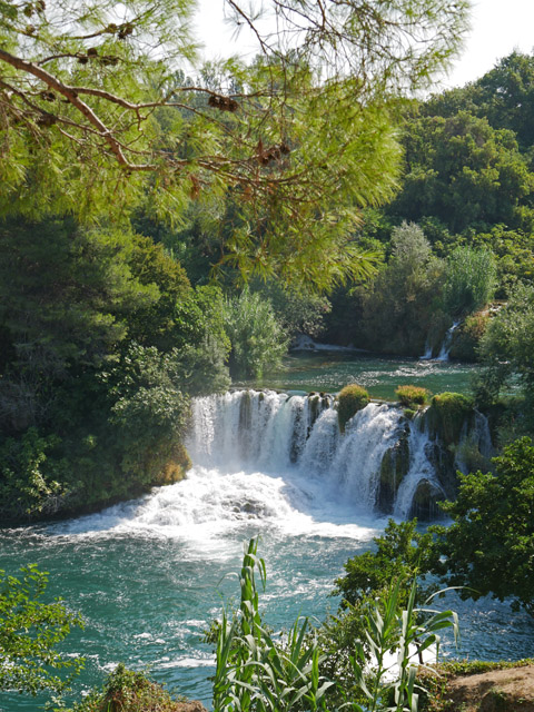 Waterfall, Krka NP, Sibenic