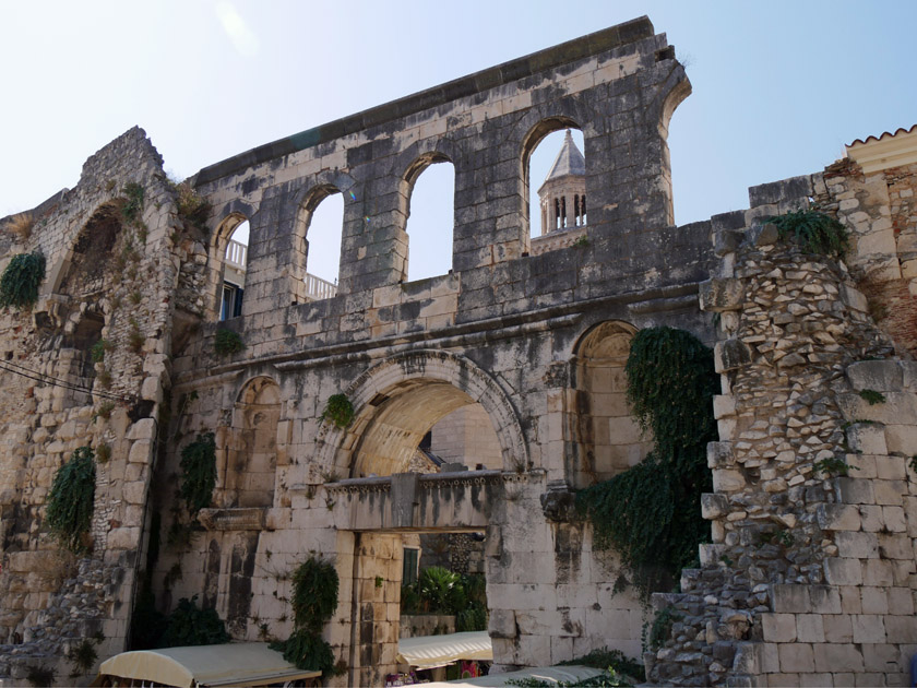 The Eastern (Silver) Gate to Diocletian's Palace, Split