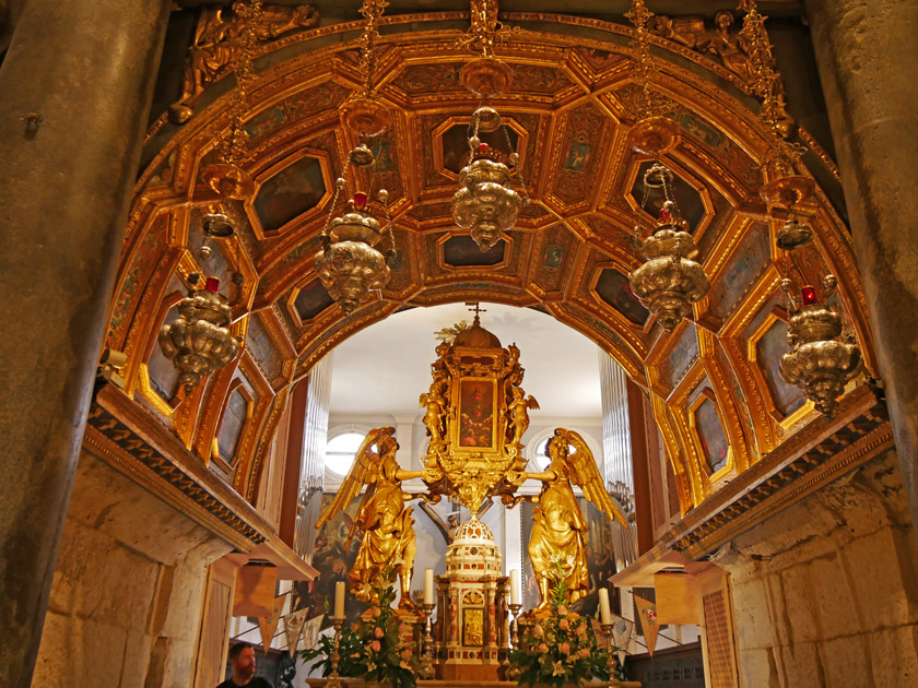 Interior of the Cathedral of Saint Dominus, Split