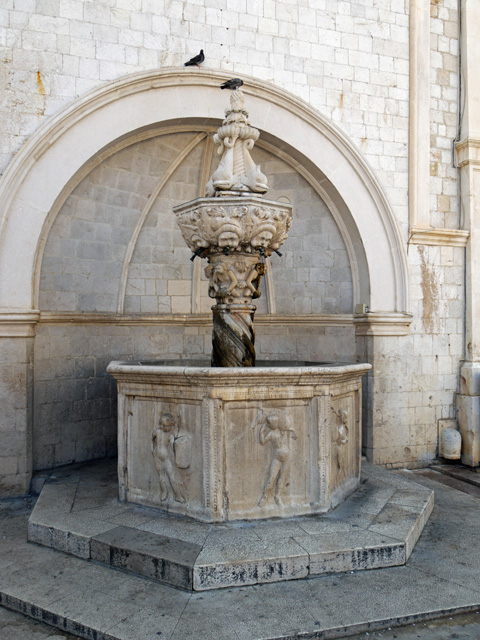 Little Onofrio Fountain, Dubrovnik