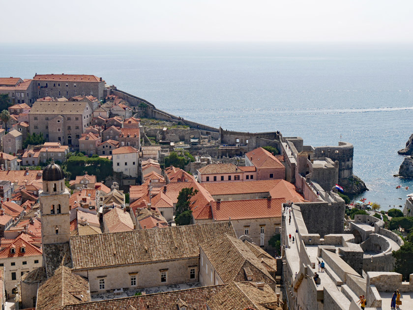 Dubrovnik from the City Wall