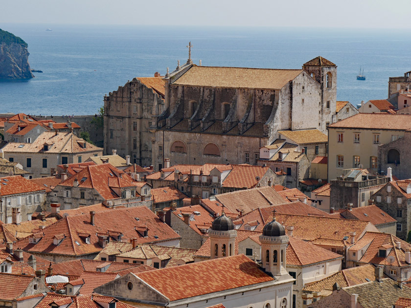 St. Catherine's Convent from Dubrovnik City Wall