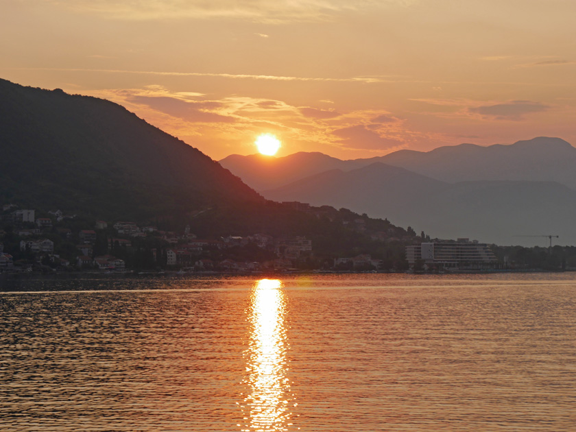 Sunrise, Bay of Kotor