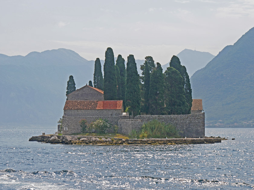 Monastary on St. George's Island, Perast, Montenegro