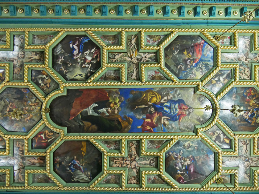 Ceiling, Our Lady of the Rocks Church, Perast, Montenegro