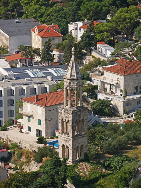 Bell Tower of St. Mark's Church from the Fort