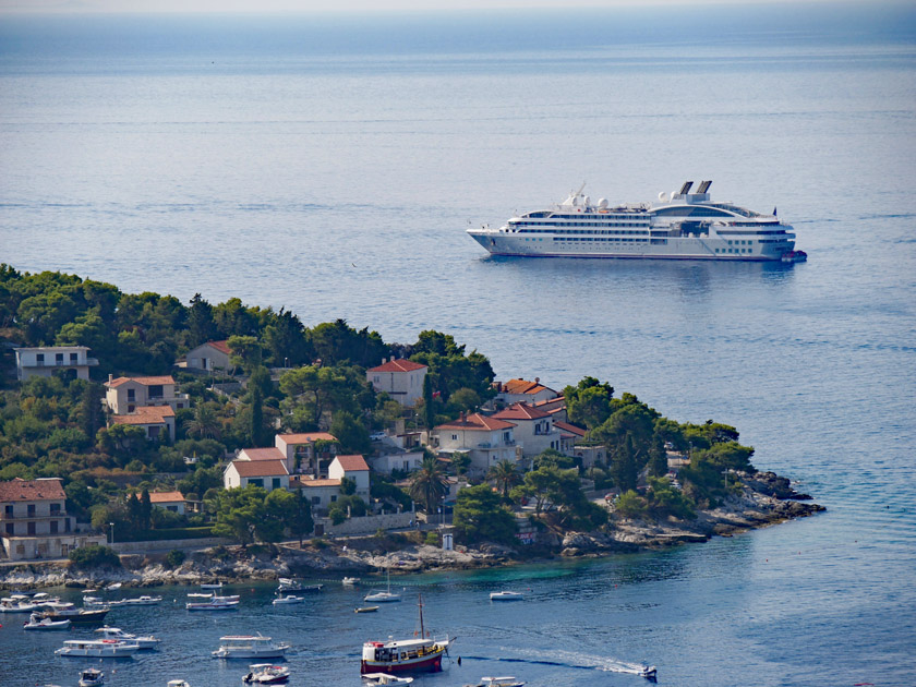 Hvar and Le Lyrial from the Fort