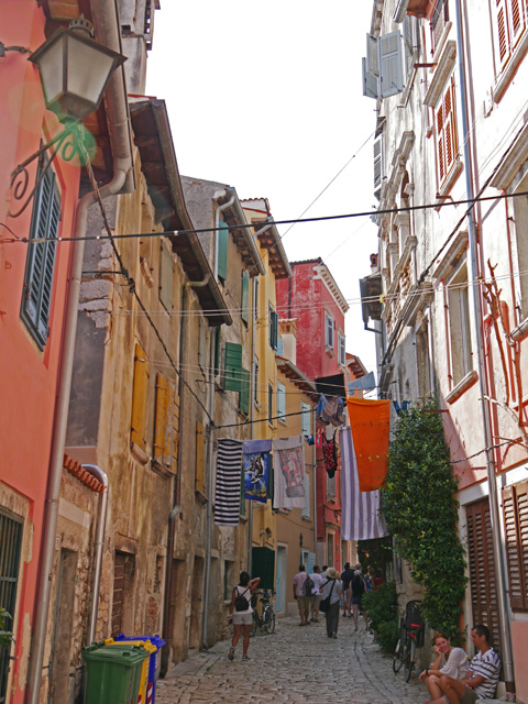 Houses in Old Town, Rovinj