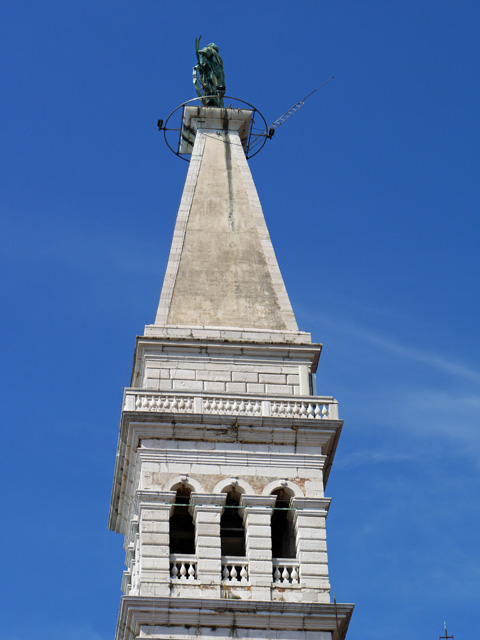 St. Euphemia's Bell Tower with Statue of St. Euphemia