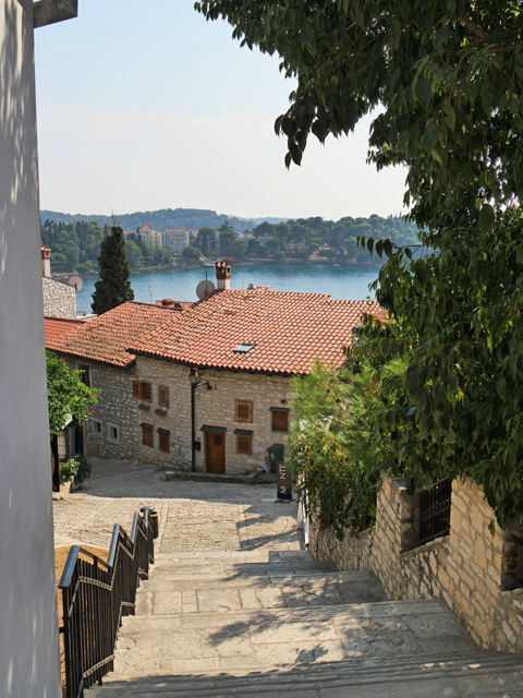 Walkway near St. Euphemia's Church, Rovinj