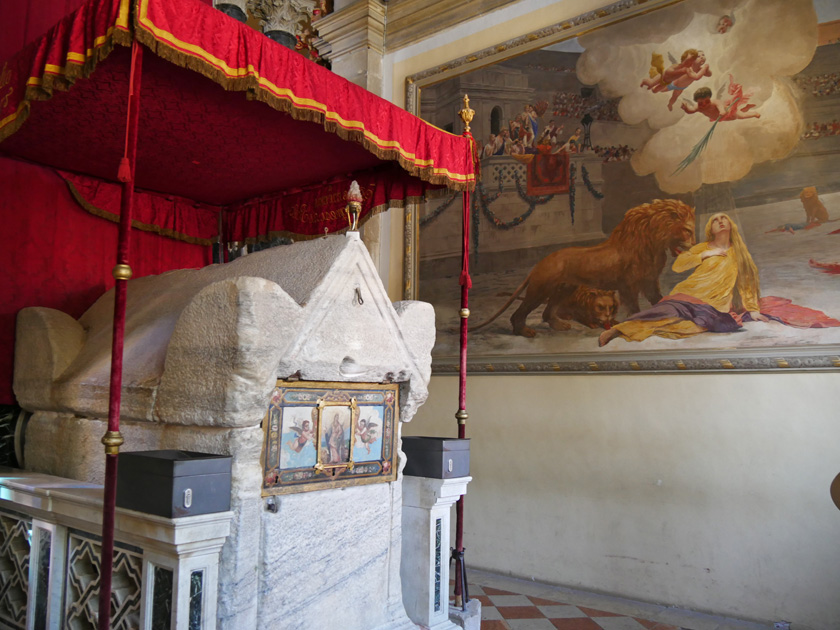 Sarcaphogus of St. Euphemia Relics, St. Euphemia's Cathedral, Rovinj