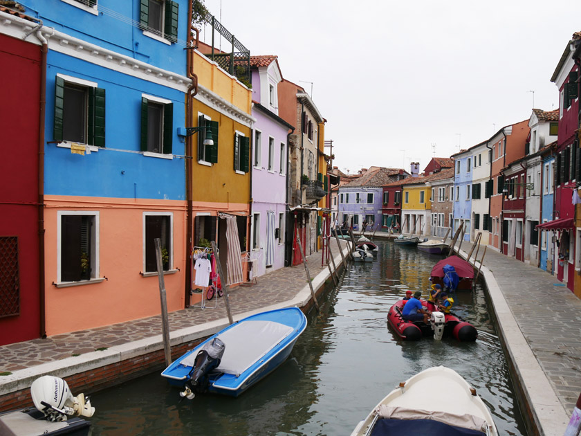 Burano Canal and Homes