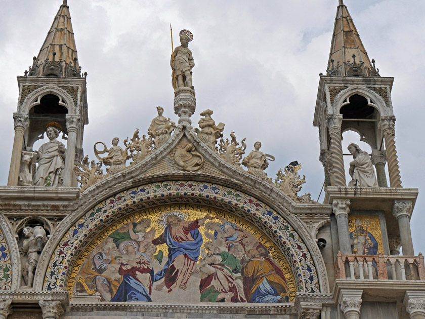 Facade Mosaics of Basilica Di San Marco