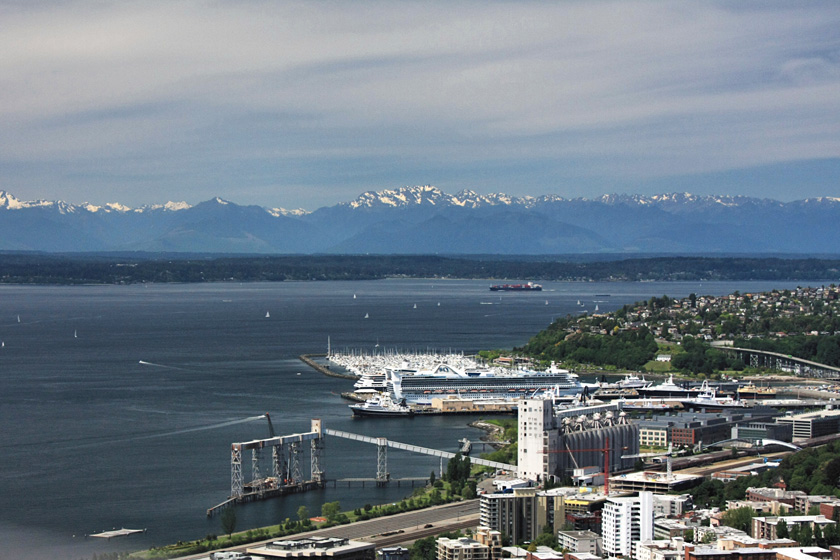 Seattle from Space Needle