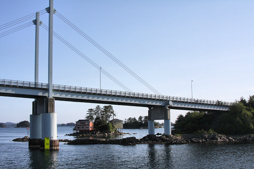 Sitka Bridge from the NG Sea Lion