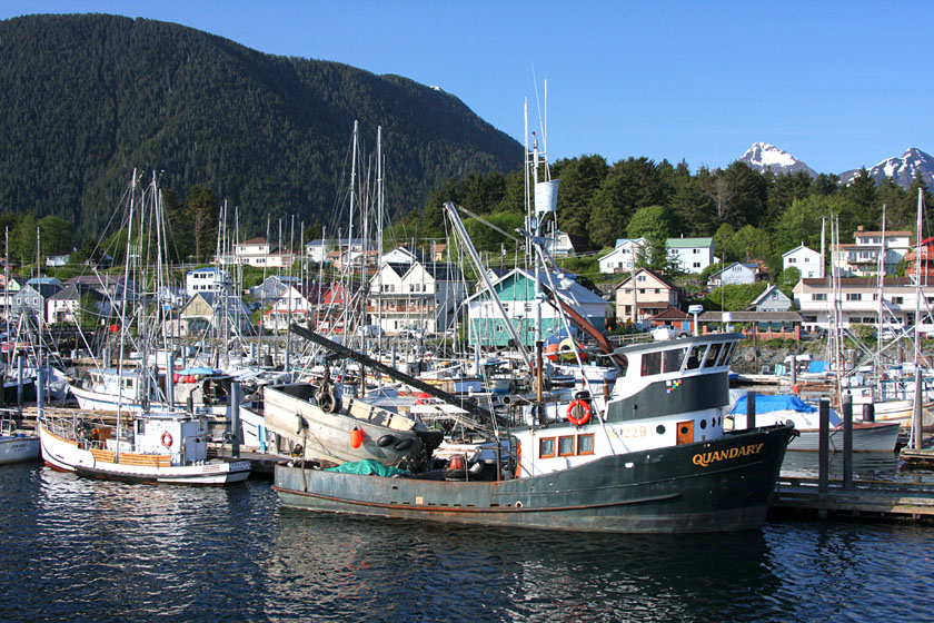 Boats in Sitka Harbor