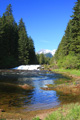 Cascades out of Pavlof Lake, Chichagof Island