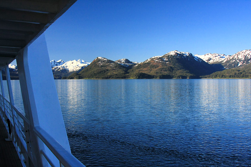 Scenery Leaving Idaho Inlet