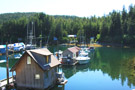 Boats and Docks in Elfin Cove