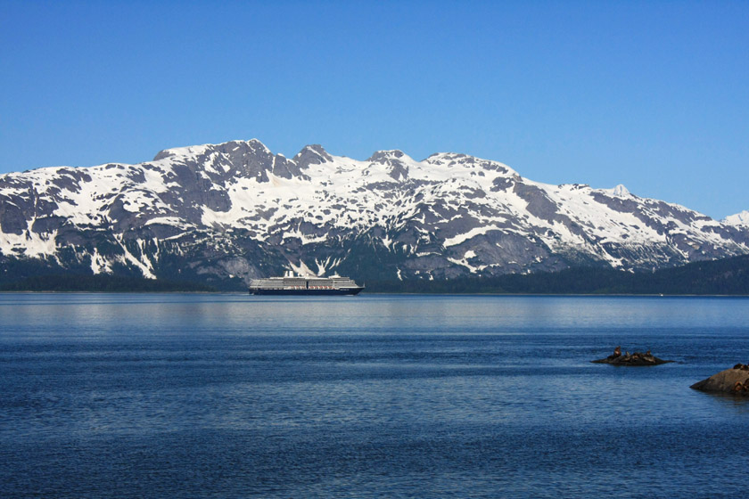 Cruise Ship in Glacier Bay