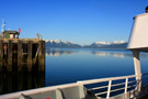 Approaching the Dock at Bartlett Cove