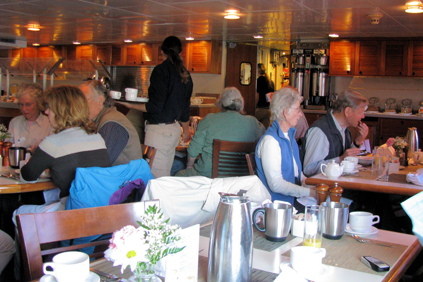 Last Breakfast Aboard the NG Sea Lion