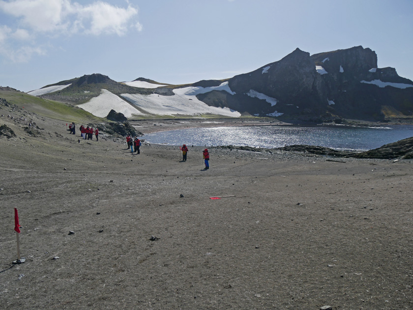 Hiking on Barrientos Island