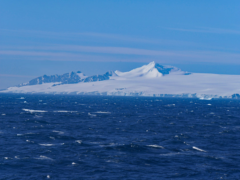 Glacier on Island on Route to Brown Bluff