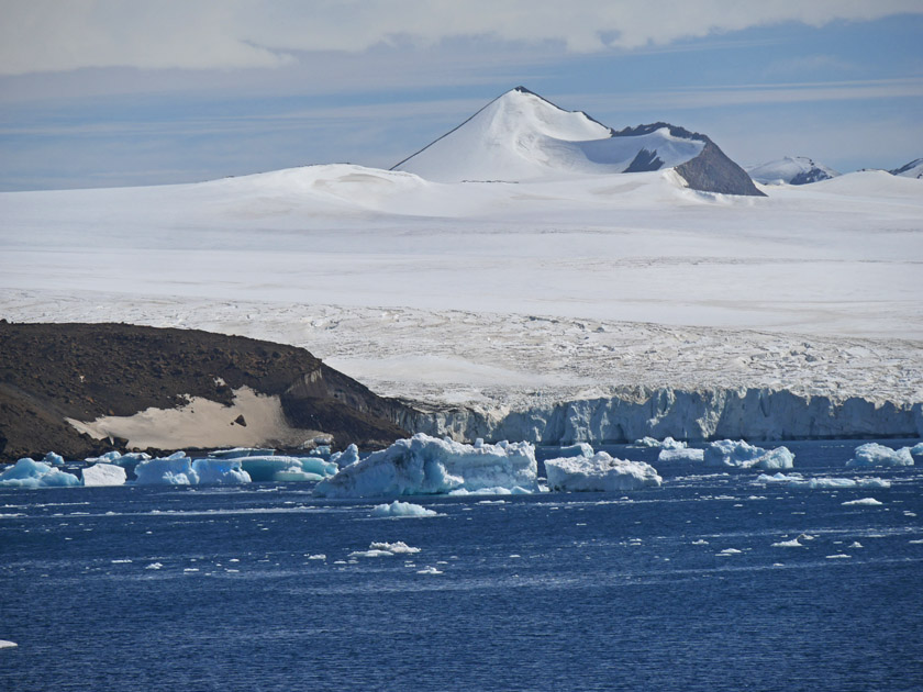 Icebergs and Glacier