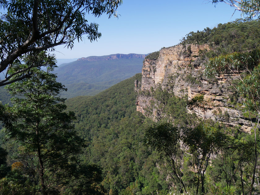 Scene Along Wentworth Falls Hiking Trail, Blue Mountains