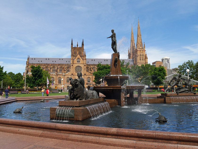 Archibald Memorial Fountain, Hyde Park, Sydney