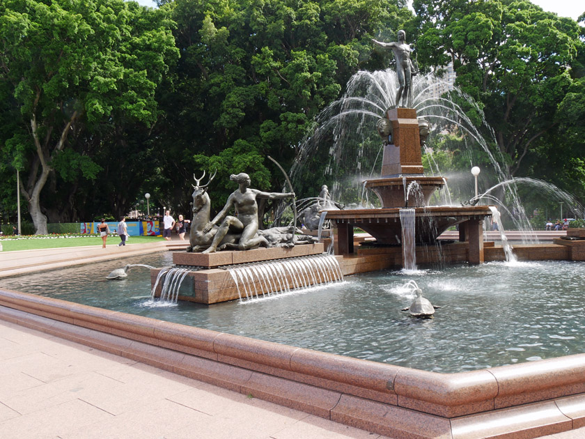 Archibald Memorial Fountain, Hyde Park, Sydney