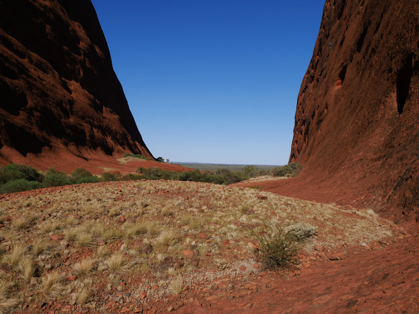 Along the Walpa Gorge Trail, Kata Tjuta