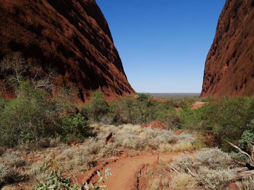 Along the Walpa Gorge Trail, Kata Tjuta