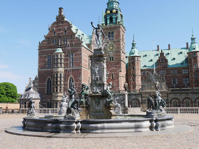 Neptune Fountain, Frederiksborg Castle, Hillerod