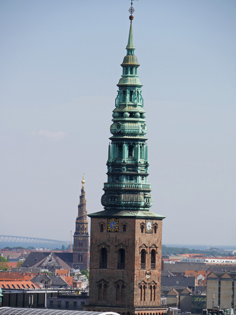 View from Top of Rundetaarn (Round Tower), Copenhagen