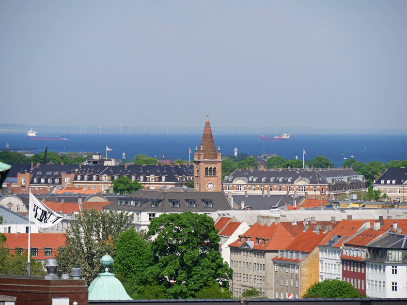 View from Top of Rundetaarn (Round Tower), Copenhagen