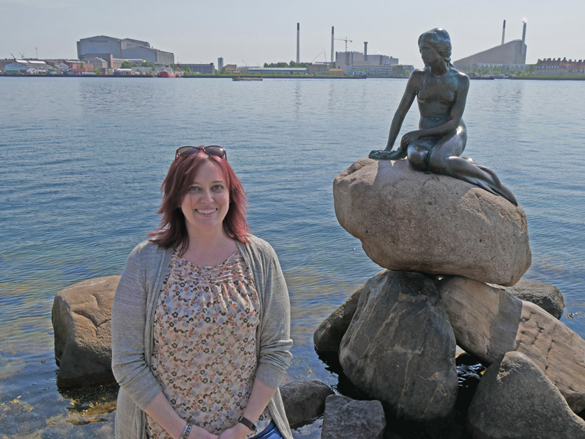 Becky and the Little Mermaid Statue, Copenhagen